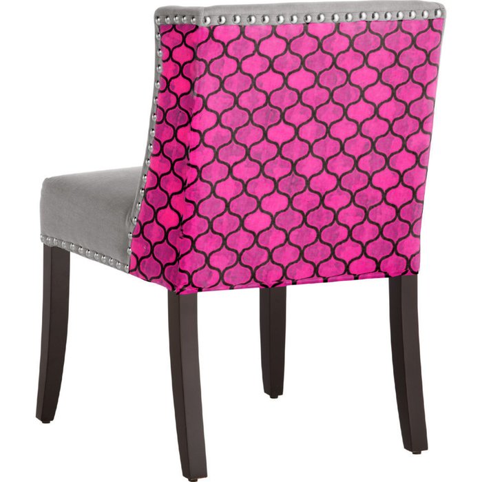 Стул с мягкой обивкой Pinky серый - лучшие Обеденные стулья в INMYROOM