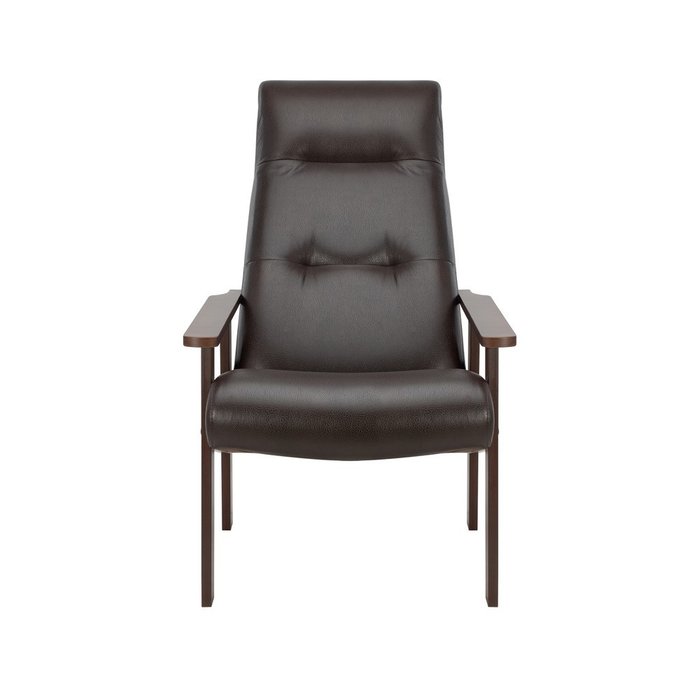 Кресло Retro темно-коричневого цвета - купить Интерьерные кресла по цене 17330.0