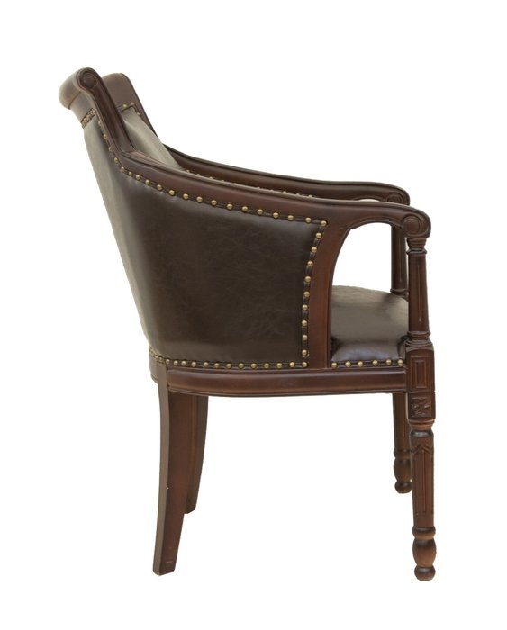 Деревянное кресло Valene brown - купить Интерьерные кресла по цене 55800.0