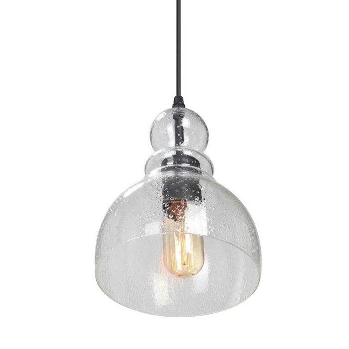 Подвесной светильник со стеклянным плафоном  - лучшие Подвесные светильники в INMYROOM