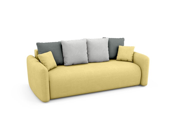 Диван-кровать Arti желтого цвета - лучшие Прямые диваны в INMYROOM
