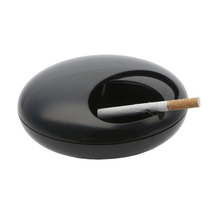 Пепельница Pebble черного цвета - купить Аксессуары для гостиной по цене 2090.0