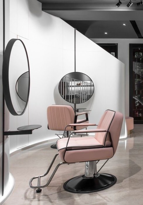 Круглое интерьерное зеркало Мinimo в декоративной раме - лучшие Настенные зеркала в INMYROOM