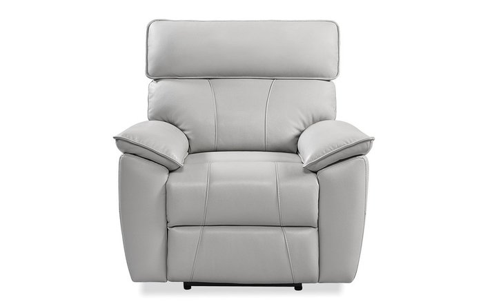 Кресло-реклайнер Allison светло-серого цвета - купить Интерьерные кресла по цене 100870.0