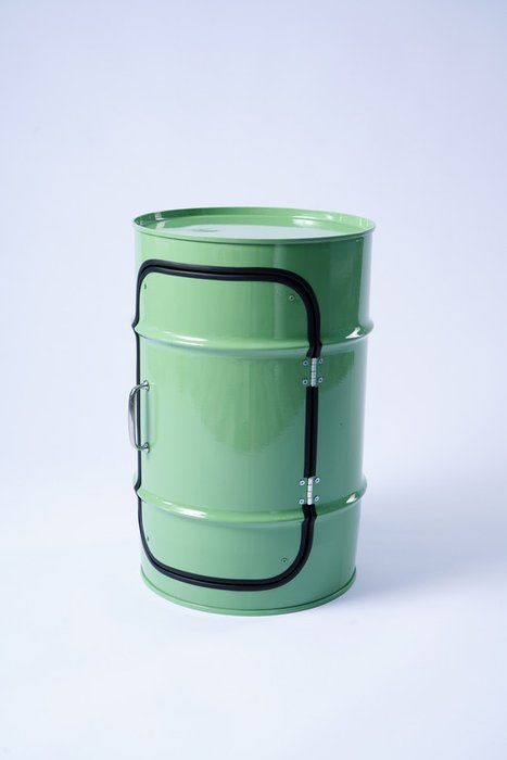 Тумба для хранения-бочка светло-зеленого цвета - лучшие Тумбы для хранения в INMYROOM