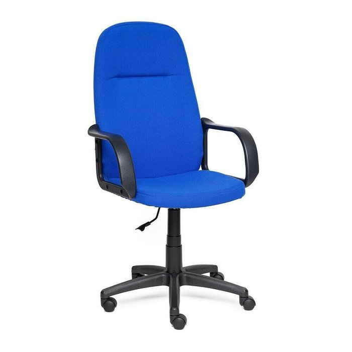 Кресло офисное Leader синего цвета