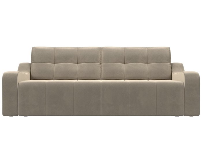 Прямой диван-кровать Итон бежевого цвета - купить Прямые диваны по цене 46999.0