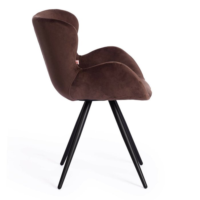 Комплект из двух стульев Boeing коричневого цвета - лучшие Обеденные стулья в INMYROOM