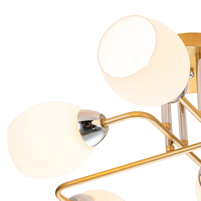 Светильник на штанге Escada 1132/6P E27*60W Gold HOPE - лучшие Потолочные люстры в INMYROOM