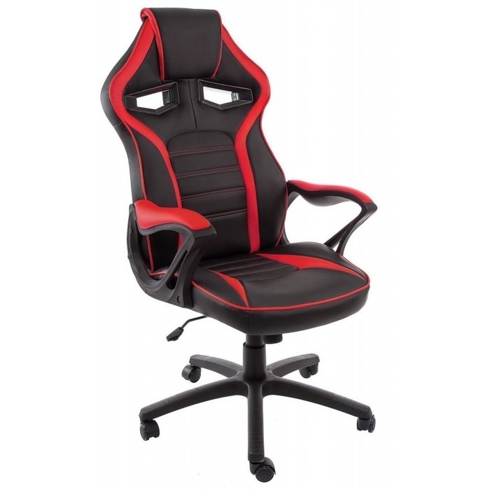 Компьютерное кресло Monza черно-красного цвета