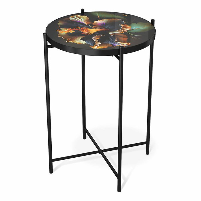 Столик кофейный Cosmic черного цвета - купить Кофейные столики по цене 7090.0