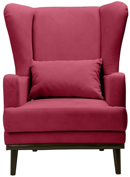 Кресло Оскар малинового цвета