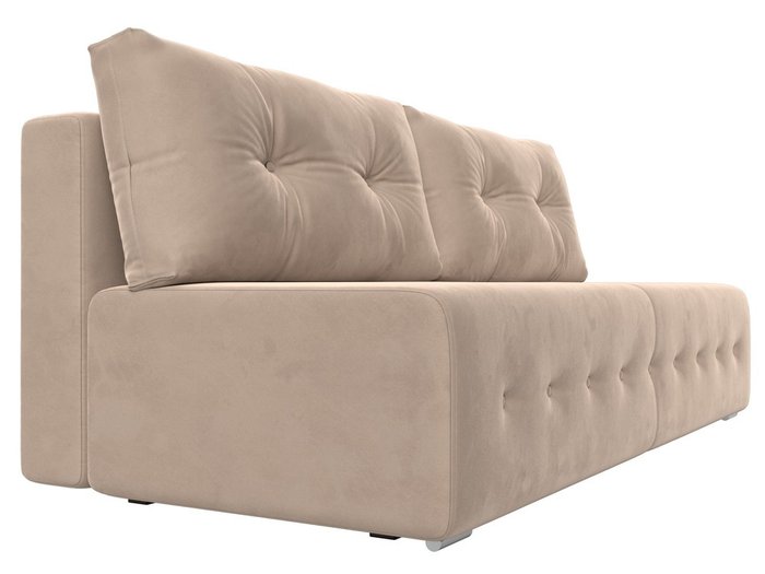Прямой диван-кровать Лондон бежевого цвета - купить Прямые диваны по цене 31999.0