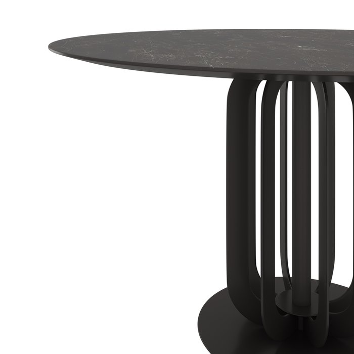 Обеденный стол Capri 3 черного цвета - лучшие Обеденные столы в INMYROOM
