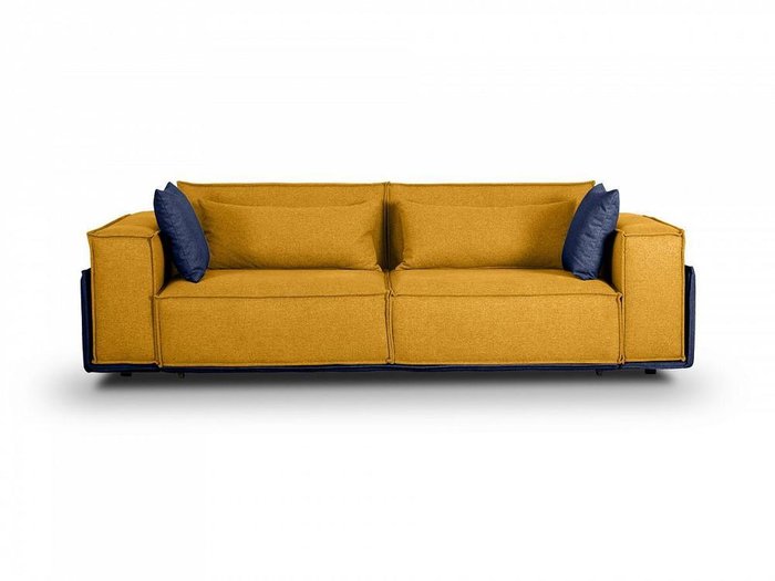 Диван-кровать Asti желто-синего цвета - купить Прямые диваны по цене 197550.0