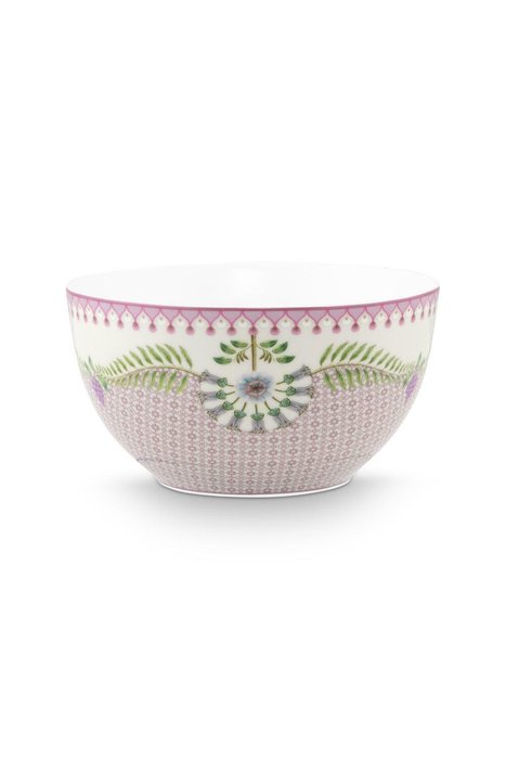 Набор из двух пиал Lily&Lotus Tiles Lilac бело-розового цвета - купить Тарелки по цене 4907.0 Набор из двух пиал Lily&Lotus Tiles Lilac бело-розового цвета - купить Тарелки по цене 4907.0