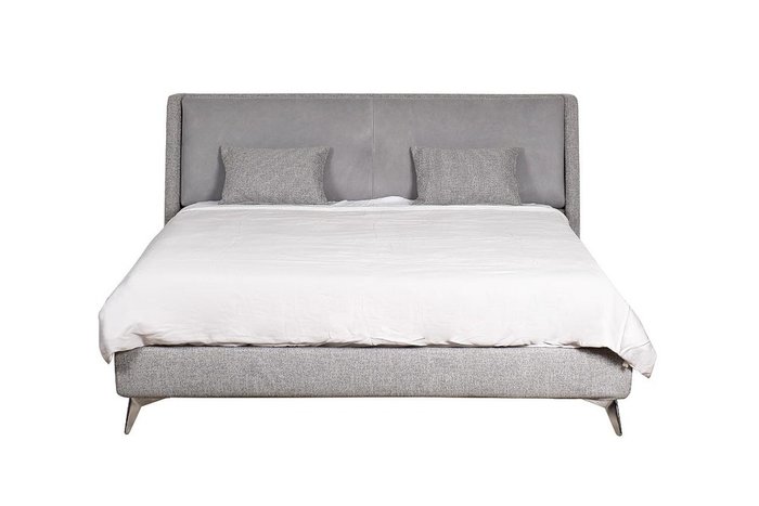 Кровать Michelle серого цвета 160х200