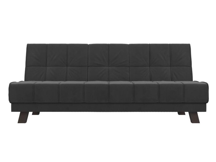 Прямой диван-кровать Винсент серого цвета - купить Прямые диваны по цене 31999.0