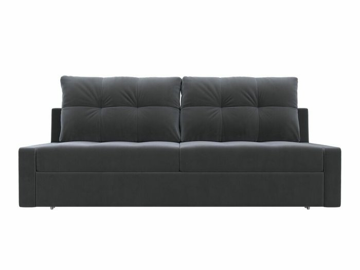 Прямой диван-кровать Мартин серого цвета - купить Прямые диваны по цене 41999.0