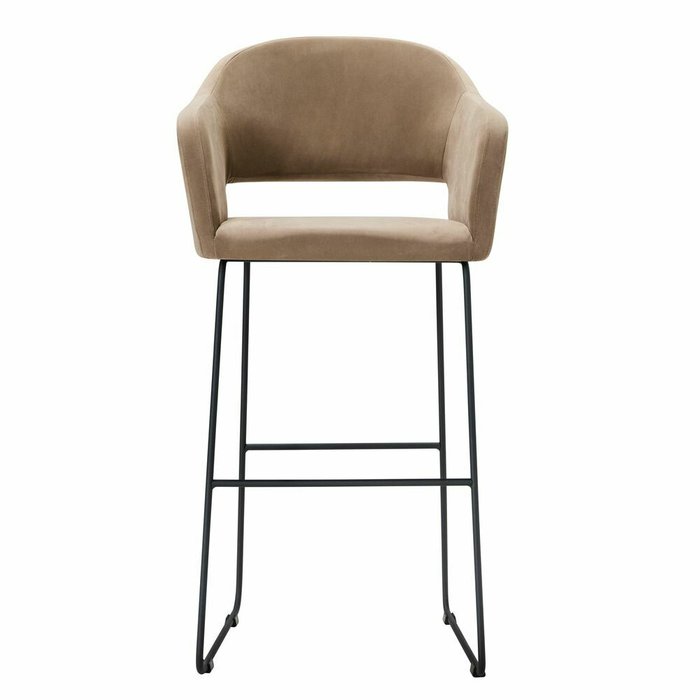 Барный стул Oscar Diag бежевого цвета - купить Барные стулья по цене 13090.0