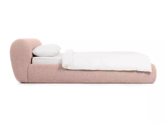 Кровать Sintra 160х200 розового цвета без подъемного механизма  - лучшие Кровати для спальни в INMYROOM