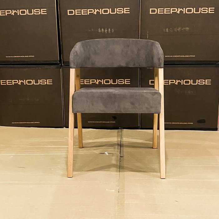 Стул Берн серо-коричневого цвета - купить Обеденные стулья по цене 18500.0