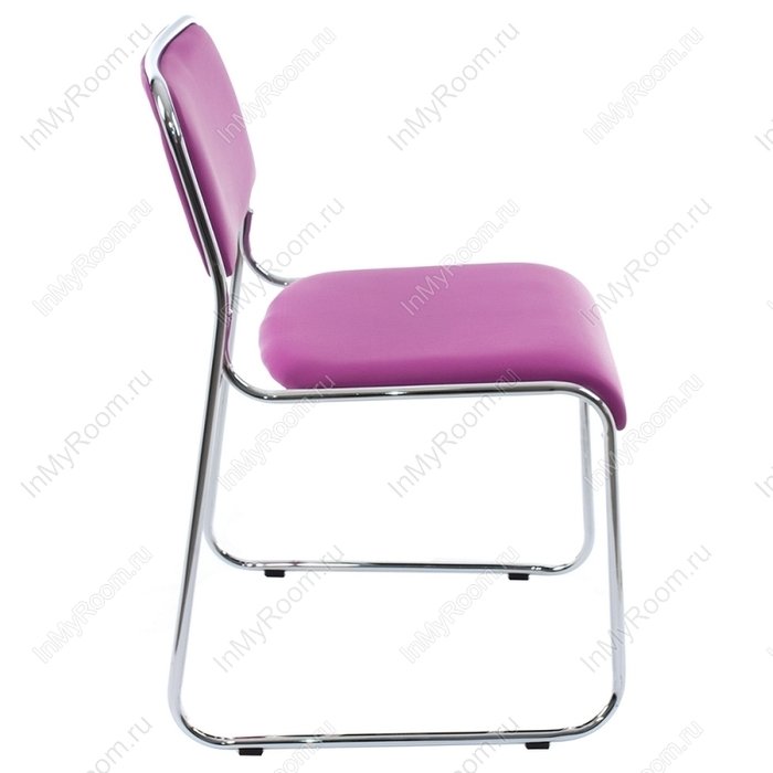 Стул Iso фиолетового цвета - лучшие Обеденные стулья в INMYROOM