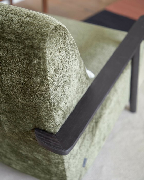 Кресло Marthan зеленого цвета - лучшие Интерьерные кресла в INMYROOM
