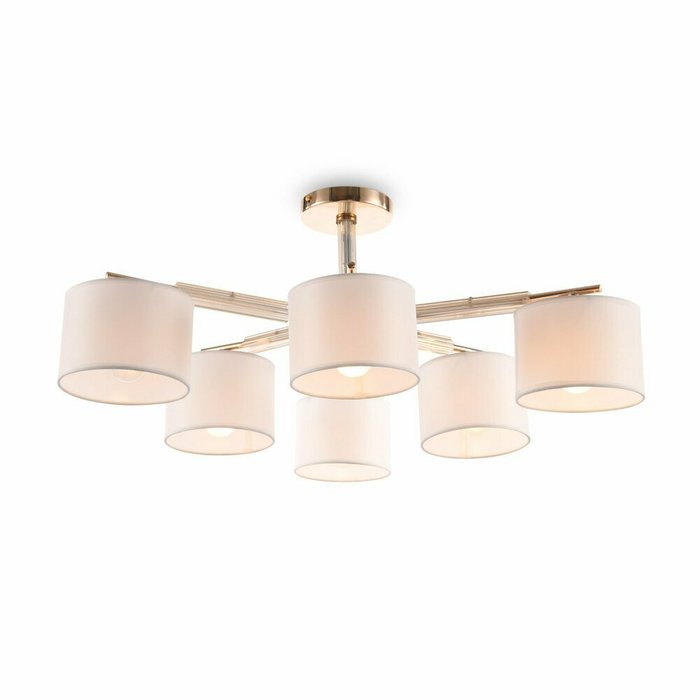 Потолочный светильник Freya FR5386CL-06G Pipe Modern - лучшие Потолочные люстры в INMYROOM