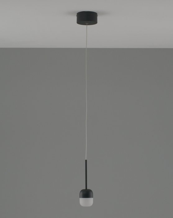 Подвесной светодиодный светильник Drop темно-серого цвета - лучшие Подвесные светильники в INMYROOM