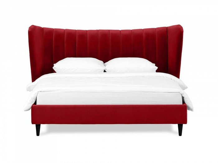 Кровать Queen Agata L 160х200 красного цвета - купить Кровати для спальни по цене 64410.0