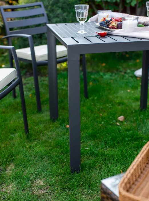 Стол Toronto серого цвета - купить Садовые столы по цене 17500.0