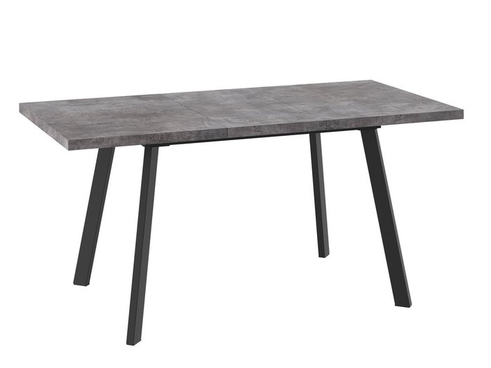 Обеденный стол Борг темно-серого цвета - купить Обеденные столы по цене 18991.0