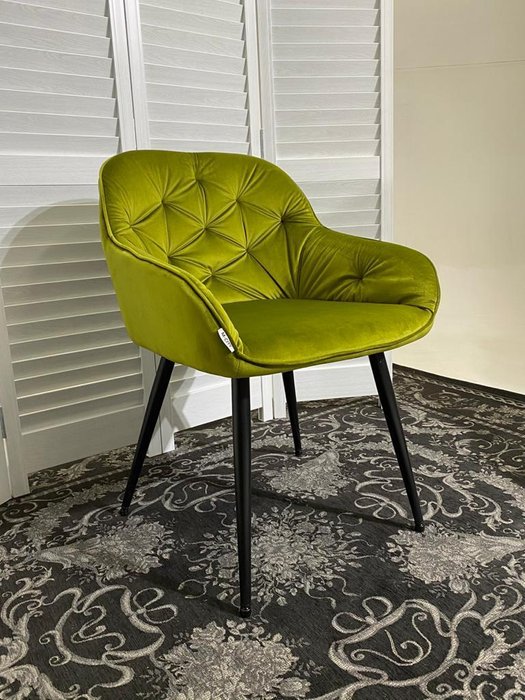 Стул Breeze Bluvel оливкового цвета - купить Обеденные стулья по цене 6518.0