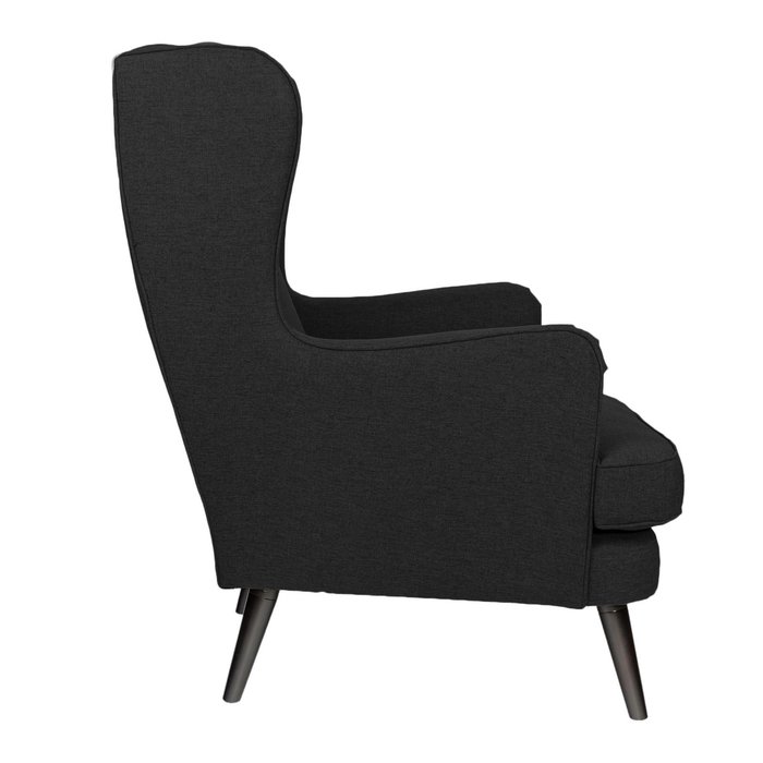 Кресло Agatha Christie черного цвета - лучшие Интерьерные кресла в INMYROOM