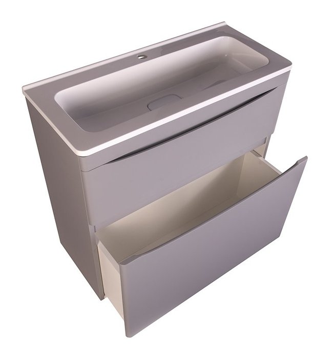 Комплект: Мебель для ванной Бергамо - лучшие Шкафы для ванной комнаты в INMYROOM