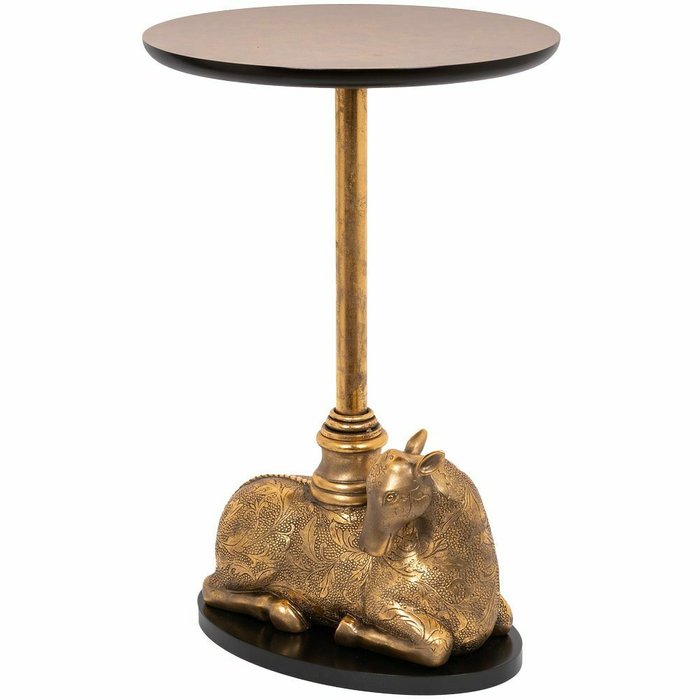 Кофейный столик Лань Таори бронзового цвета - купить Кофейные столики по цене 14606.0