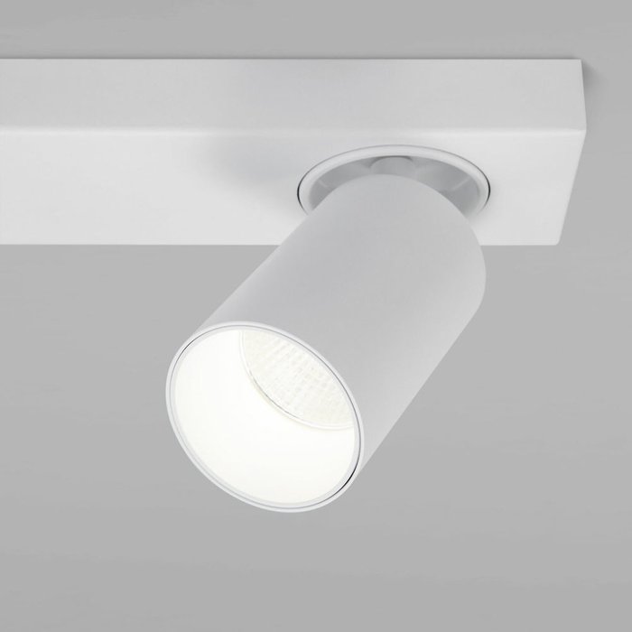 Светодиодный светильник 20139/1 LED белый Flank - лучшие Накладные споты в INMYROOM