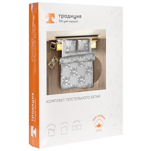 КПБ 'Традиция' 1,5 спальный, бязь, 100 % хлопок, пл. 125 гр./кв.м., 'Каролина' - купить Комплекты постельного белья по цене 2881 КПБ 'Традиция' 1,5 спальный, бязь, 100 % хлопок, пл. 125 гр./кв.м., 'Каролина' - купить Комплекты постельного белья по цене 2881