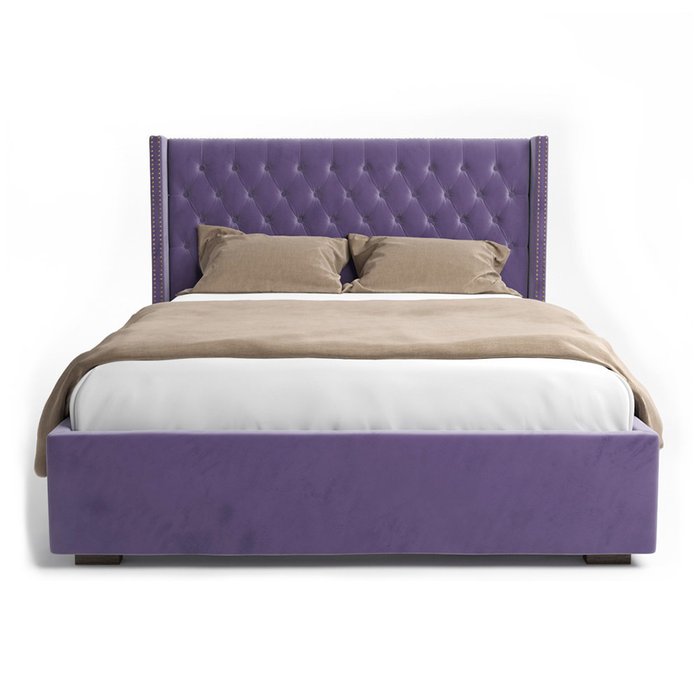 Кровать Stella фиолетового цвета 180х200 - купить Кровати для спальни по цене 80800.0