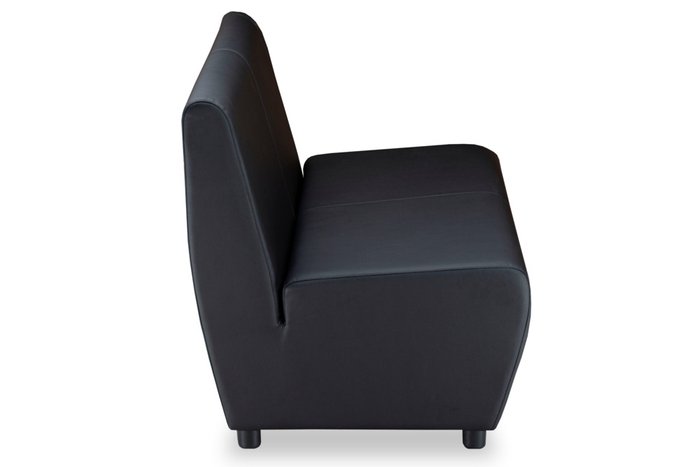 Диван Пикколо стандарт черного цвета - лучшие Прямые диваны в INMYROOM