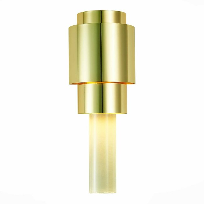 Бра ST-Luce Золотистый/Прозрачный G9 2*3W Cesena - лучшие Бра и настенные светильники в INMYROOM