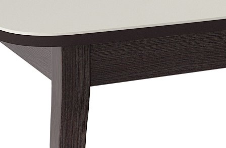 Стол раздвижной обеденный бежево-коричневого цвета - купить Обеденные столы по цене 28390.0
