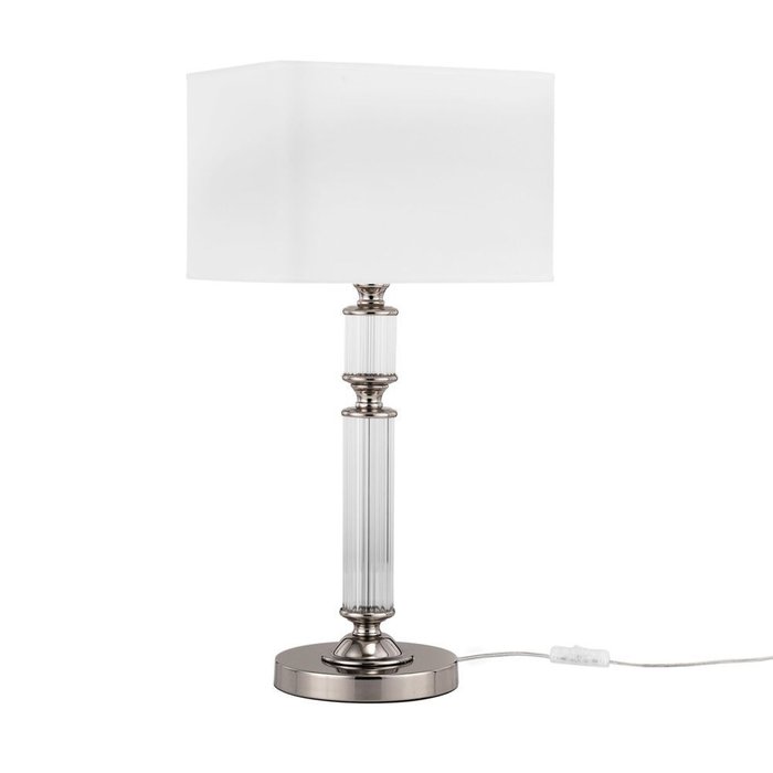 Настольная лампа Ontario белого цвета - купить Настольные лампы по цене 15190.0