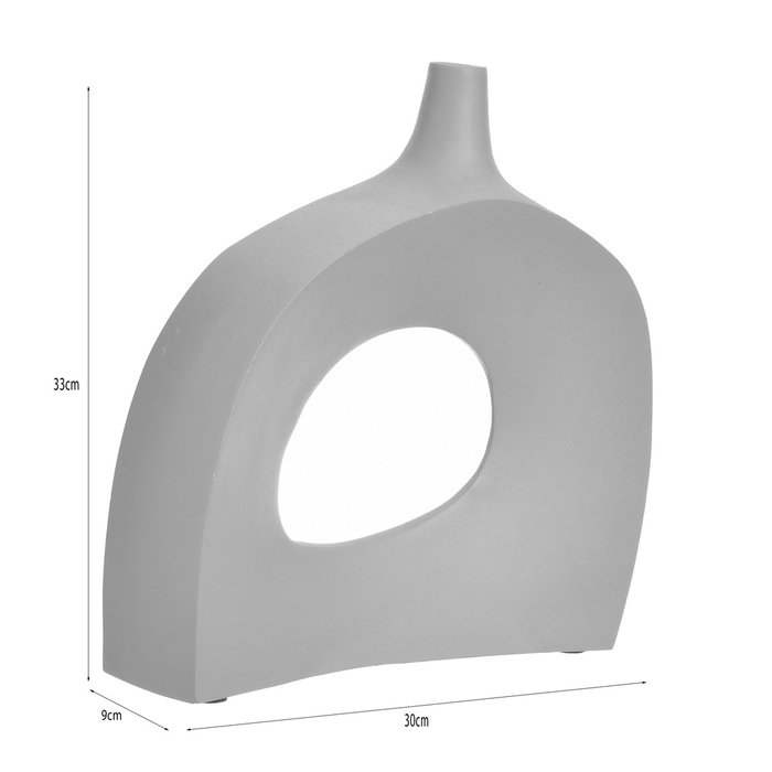 Ваза Form серого цвета - купить Вазы  по цене 20760.0