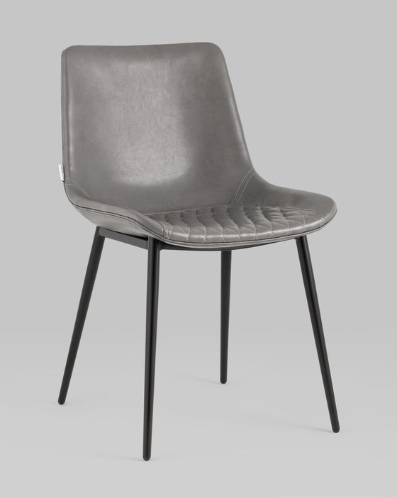 Стул Деймон серого цвета - купить Обеденные стулья по цене 10490.0