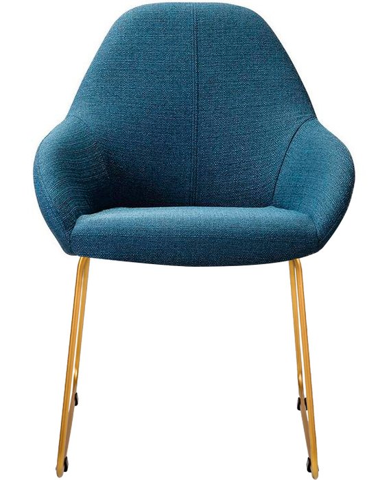 Стул Kent синего цвета - купить Обеденные стулья по цене 11090.0