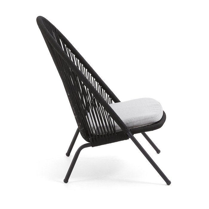 Кресло Stad черного цвета - купить Садовые стулья по цене 38990.0