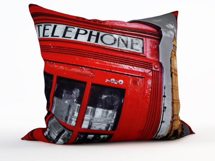 Декоративная подушка: Лондонский телефон