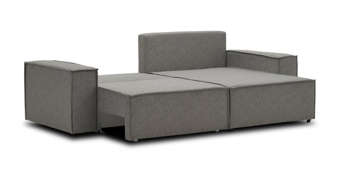 Угловой диван-кровать Фабио светло-серого цвета - лучшие Угловые диваны в INMYROOM